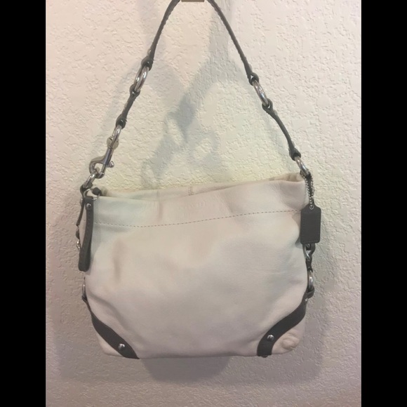 Handbags - COACH Purse Leather shoulder bag Ivory